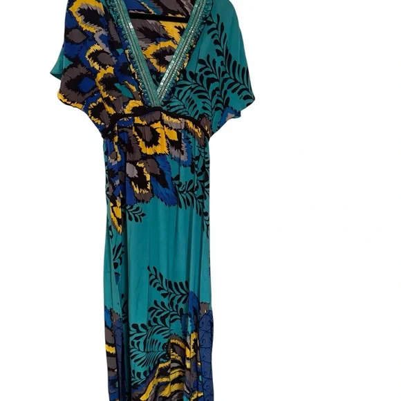 Hale Bob Multicolor Silk Dress - Picture 2 of 6